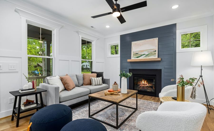Smart staging tips and paint techniques to make small spaces look bigger